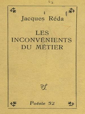 cover image of Les inconvénients du métier